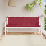 vidaXL Garden Bench Cushions 2 pcs 100x50x7 cm oxford fabric anthracite