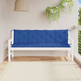 vidaXL Garden Bench Cushions 2 pcs 100x50x7 cm oxford fabric anthracite
