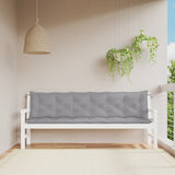 vidaXL Garden Bench Cushions 2 pcs 100x50x7 cm oxford fabric anthracite
