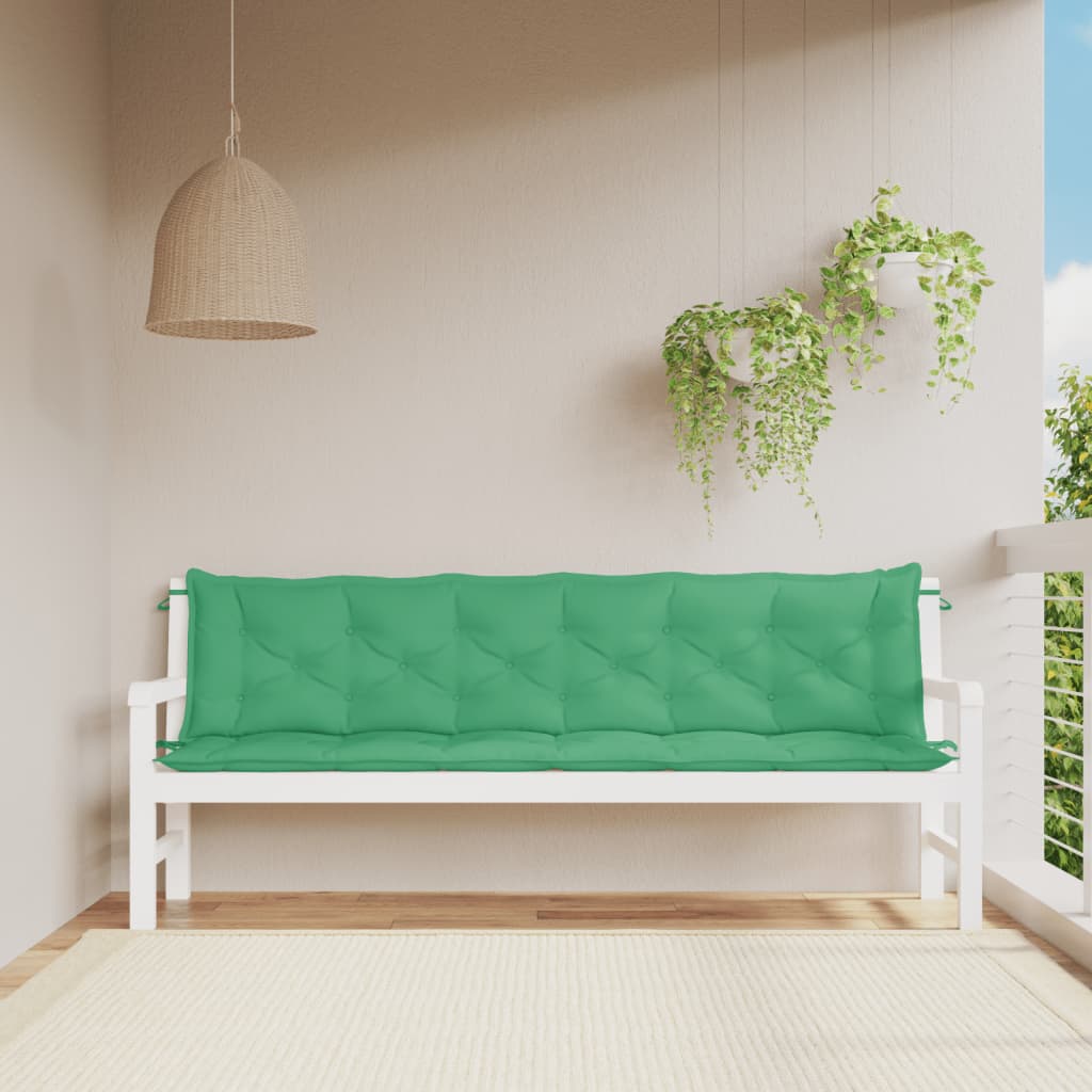 vidaXL Garden Bench Cushions 2 pcs 100x50x7 cm oxford fabric anthracite