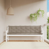 vidaXL Garden Bench Cushions 2 pcs 100x50x7 cm oxford fabric anthracite
