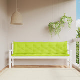 vidaXL Garden Bench Cushions 2 pcs 100x50x7 cm oxford fabric anthracite