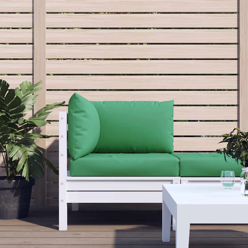 vidaXL Palletkussens 2 st stof antraciet