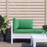 vidaXL Palletkussens 2 st stof antraciet