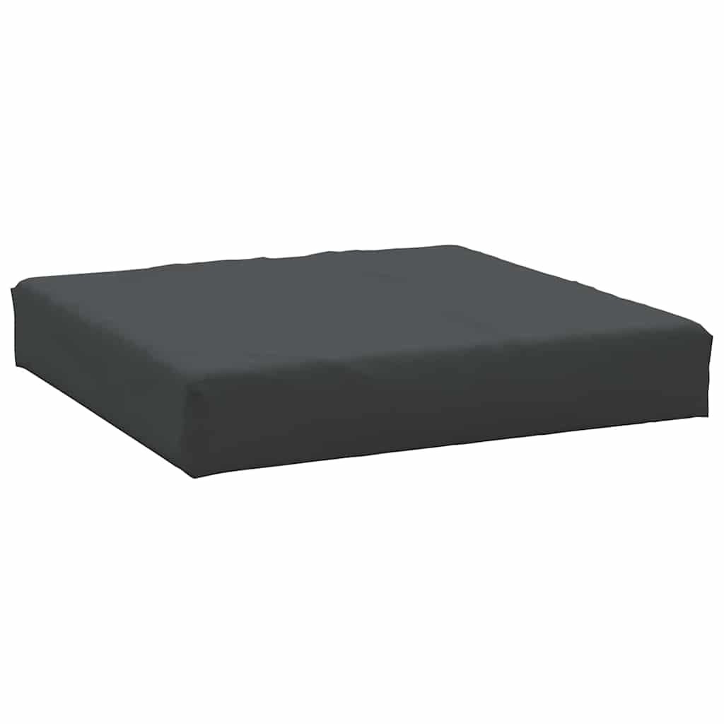 vidaXL Palletkussens 2 st stof antraciet