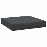 vidaXL Palletkussens 2 st stof antraciet