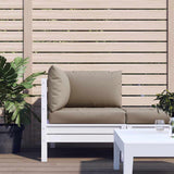 vidaXL Palletkussens 2 st stof antraciet