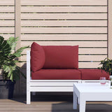 vidaXL Palletkussens 2 st stof antraciet