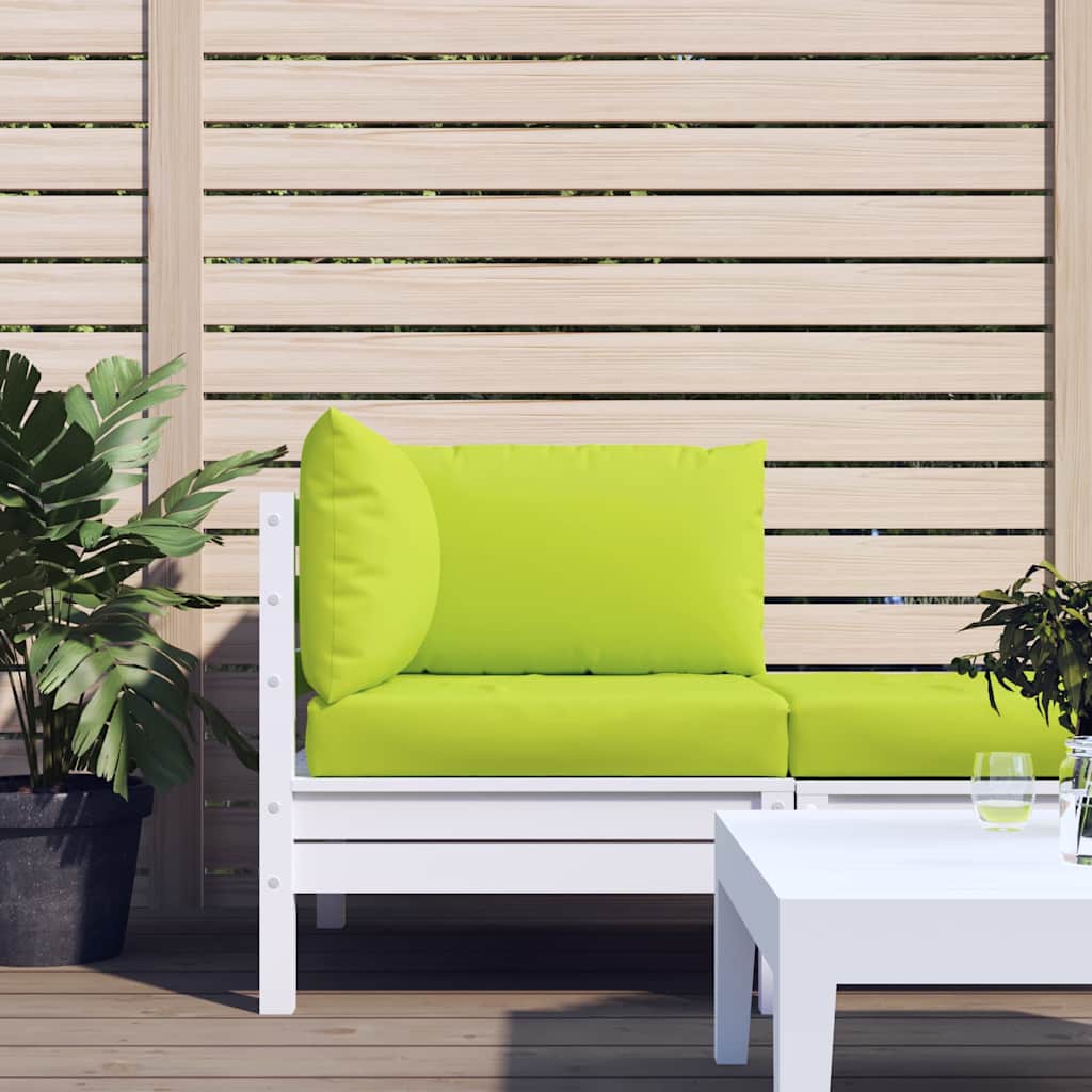 vidaXL Palletkussens 2 st stof antraciet