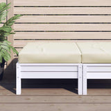 vidaXL Palletkussens 2 st stof antraciet
