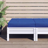 vidaXL Palletkussens 2 st stof antraciet