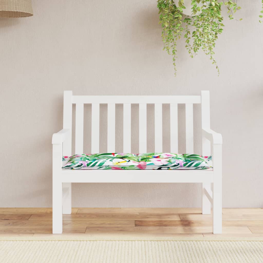 vidaXL Tapis de banque 110x50x7 cm tissu Oxford couleur antraciet