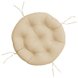 vidaXL Zitkussen rond Ø 60 x11 cm oxford stof antracietkleurig