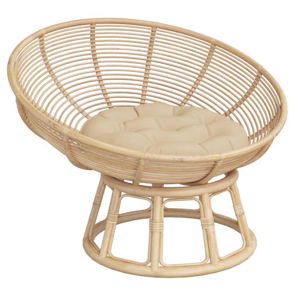 vidaXL Zitkussen rond Ø 60 x11 cm oxford stof antracietkleurig