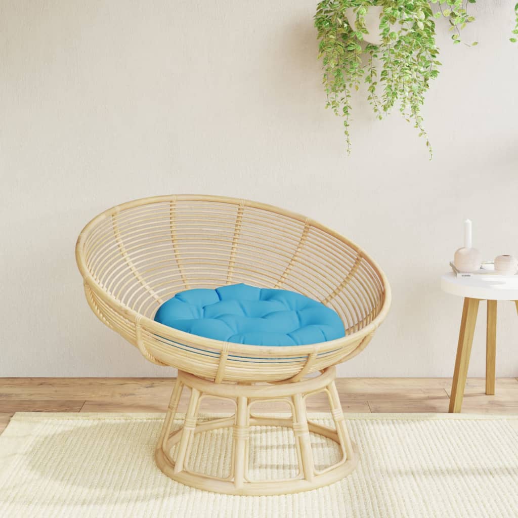 vidaXL Zitkussen rond Ø 60 x11 cm oxford stof antracietkleurig