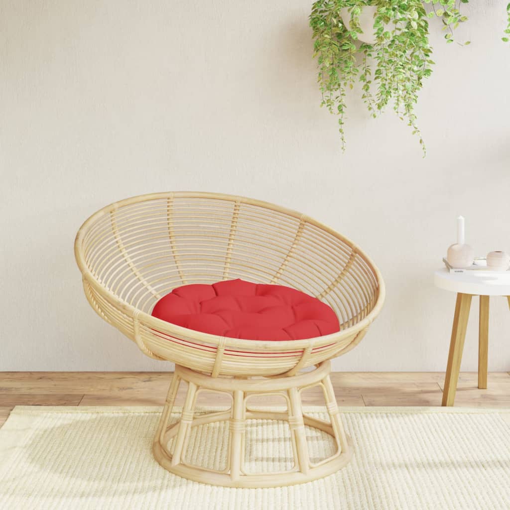 vidaXL Zitkussen rond Ø 60 x11 cm oxford stof antracietkleurig