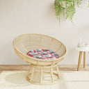 vidaXL Zitkussen rond Ø 60 x11 cm oxford stof antracietkleurig