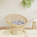 vidaXL Zitkussen rond Ø 60 x11 cm oxford stof antracietkleurig