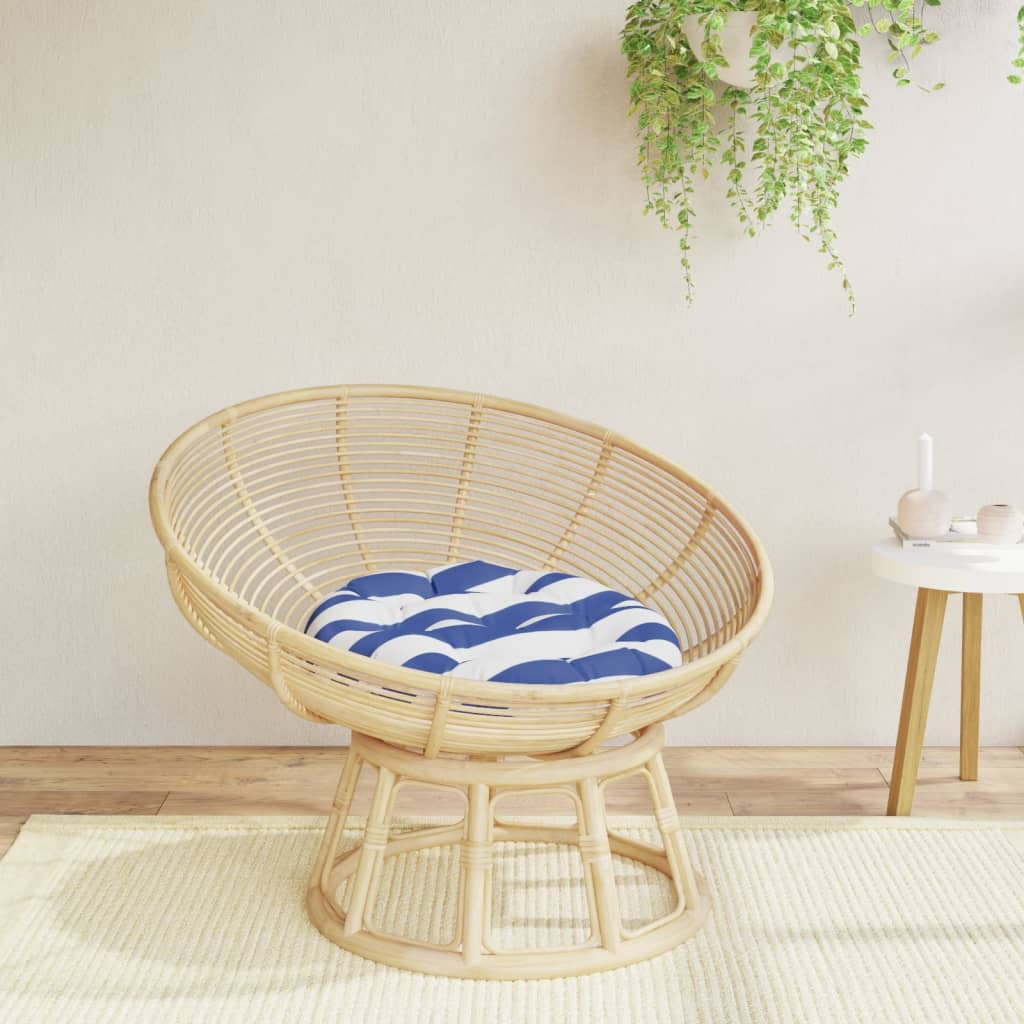 vidaXL Zitkussen rond Ø 60 x11 cm oxford stof antracietkleurig