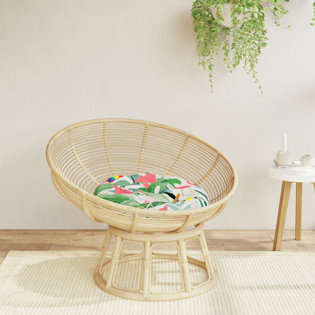 vidaXL Zitkussen rond Ø 60 x11 cm oxford stof antracietkleurig