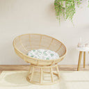vidaXL Zitkussen rond Ø 60 x11 cm oxford stof antracietkleurig