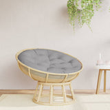 vidaXL Zitkussen rond Ø 60 x11 cm oxford stof antracietkleurig
