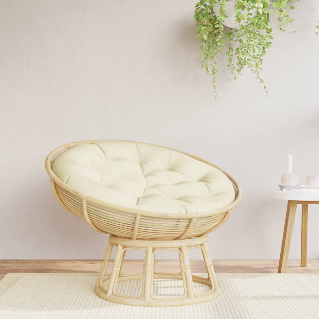 vidaXL Zitkussen rond Ø 60 x11 cm oxford stof antracietkleurig