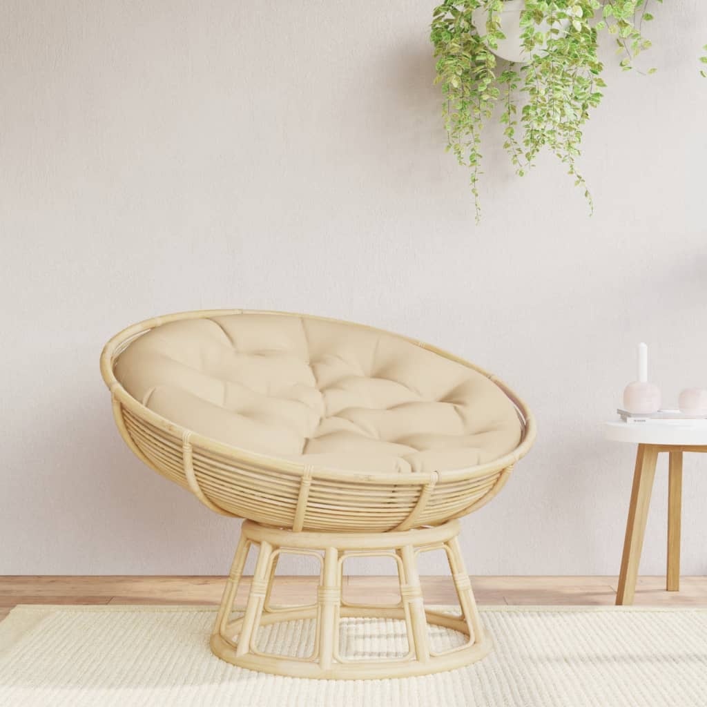 vidaXL Zitkussen rond Ø 60 x11 cm oxford stof antracietkleurig