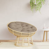 vidaXL Zitkussen rond Ø 60 x11 cm oxford stof antracietkleurig
