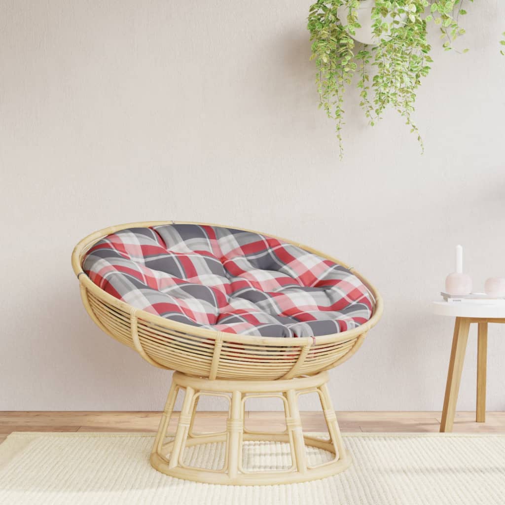 vidaXL Zitkussen rond Ø 60 x11 cm oxford stof antracietkleurig