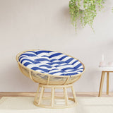 vidaXL Zitkussen rond Ø 60 x11 cm oxford stof antracietkleurig