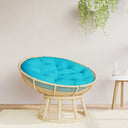 vidaXL Zitkussen rond Ø 60 x11 cm oxford stof antracietkleurig