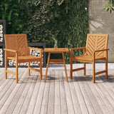 vidaXL Eetkamerstoel 6 pcs Naturel 62,5 x 59 x 89 cm