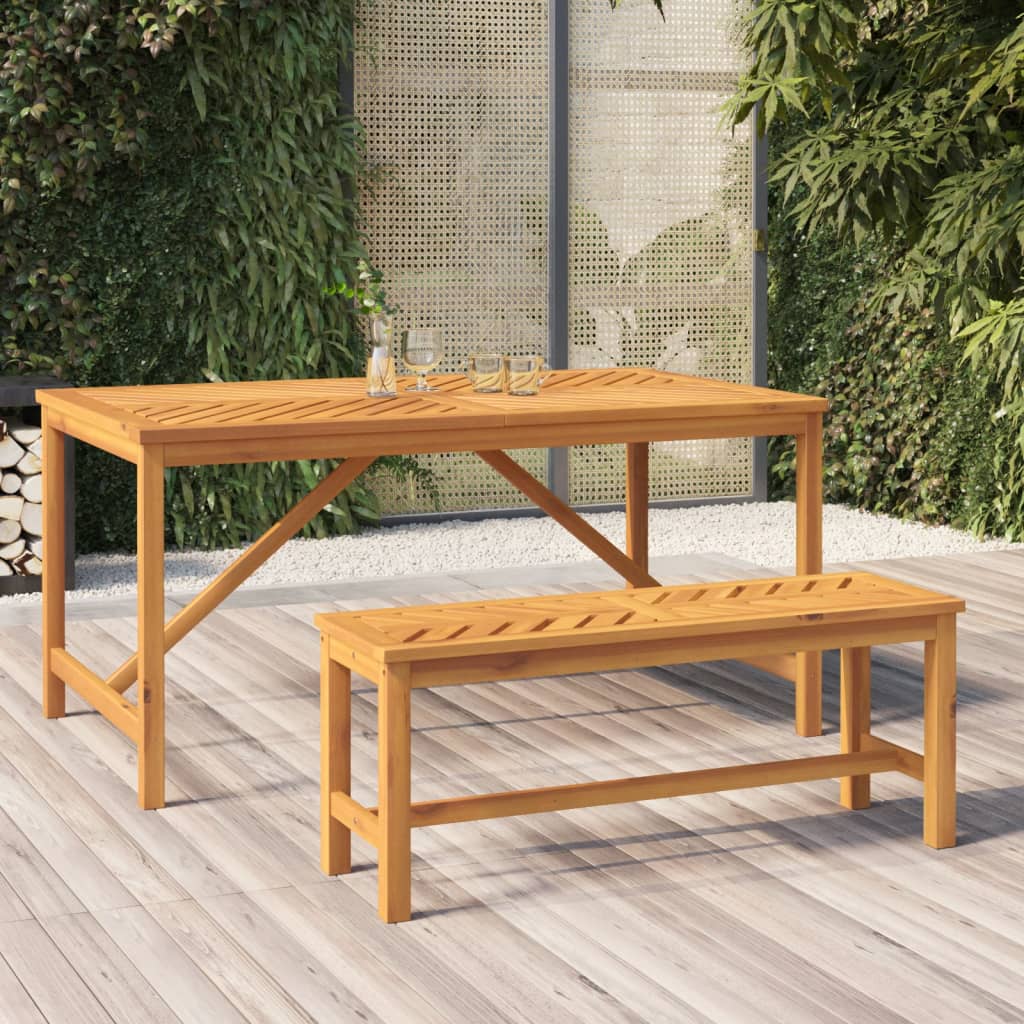 vidaXL Tuinbank 80 cm massief acaciahout
