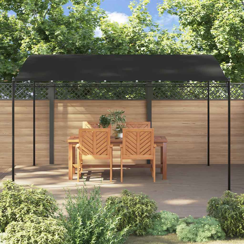 vidaXL Awning 4x3 m 180 g/m² Fabric and Steel Cream
