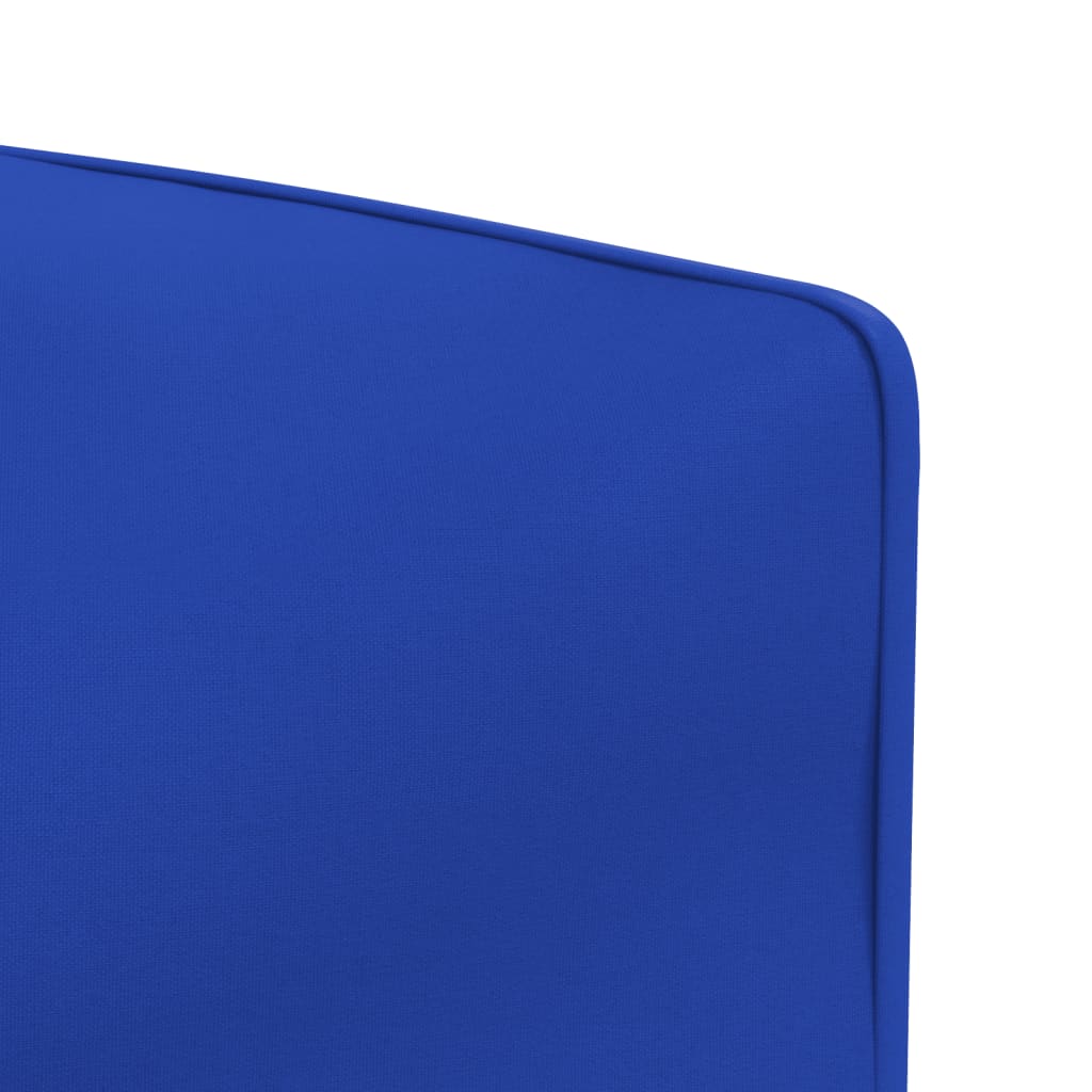 vidaXL Prieel met dubbel dak 3x3x2,68 m stof blauw