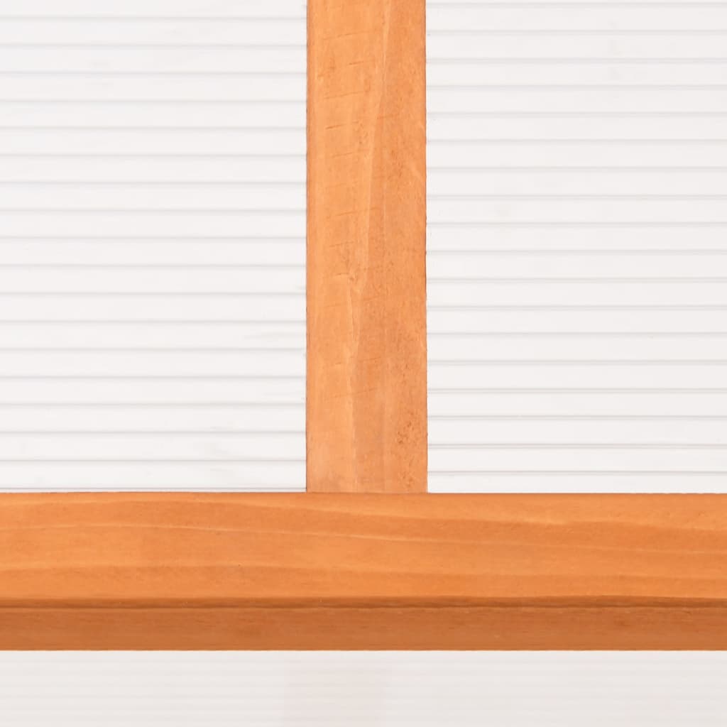 vidaXL Broeikas 110x56x39 cm vurenhout oranje