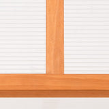 vidaXL Broeikas 110x56x39 cm vurenhout oranje