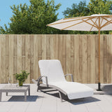 vidaXL Strandhanddoeken 4 st 400 g/m² 60x135 cm stof wit