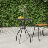 vidaXL Garden Table 50x50x72 cm Steel Mesh Anthracite
