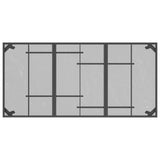 vidaXL Garden Table 50x50x72 cm Steel Mesh Anthracite