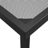 vidaXL Garden Table 50x50x72 cm Steel Mesh Anthracite