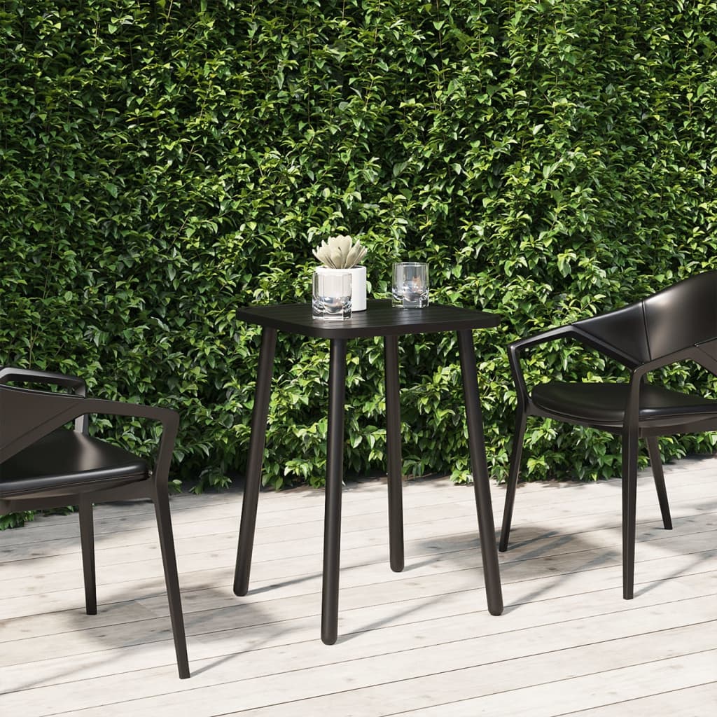vidaXL Tuintafel 50x50x71 cm staal antracietkleurig