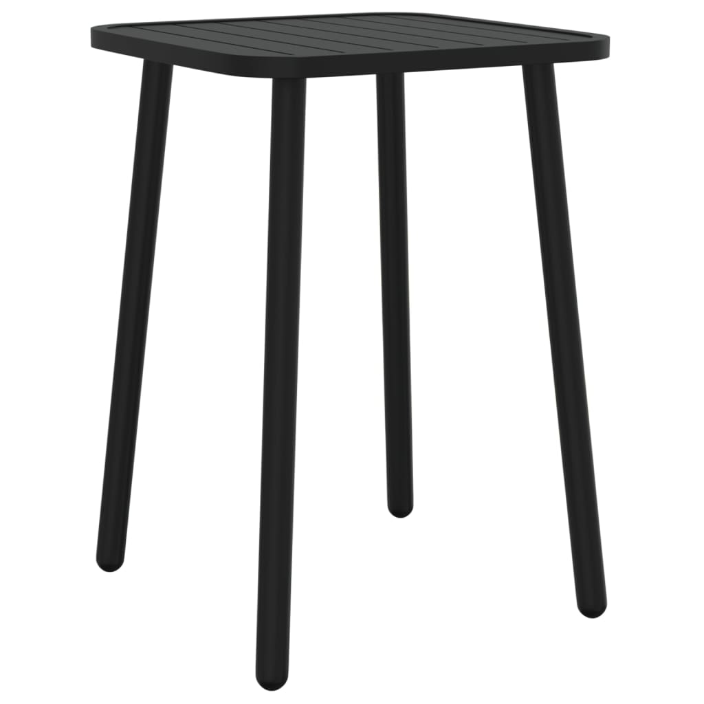 vidaXL Tuintafel 50x50x71 cm staal antracietkleurig