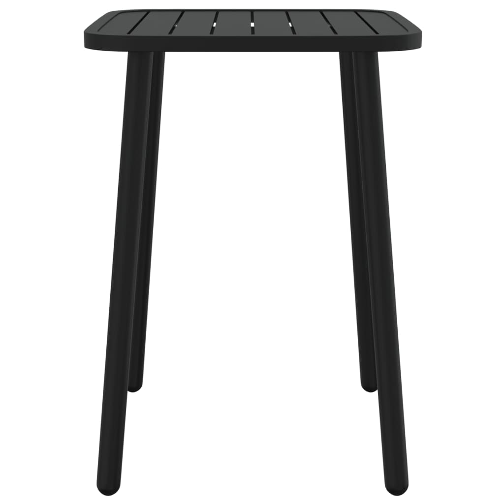 vidaXL Tuintafel 50x50x71 cm staal antracietkleurig