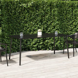 vidaXL Tuintafel 50x50x71 cm staal antracietkleurig