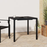 vidaXL Tuintafel 50x50x72 cm staal antracietkleurig