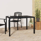 vidaXL Tuintafel 50x50x72 cm staal antracietkleurig