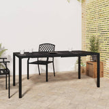 vidaXL Tuintafel 50x50x72 cm staal antracietkleurig