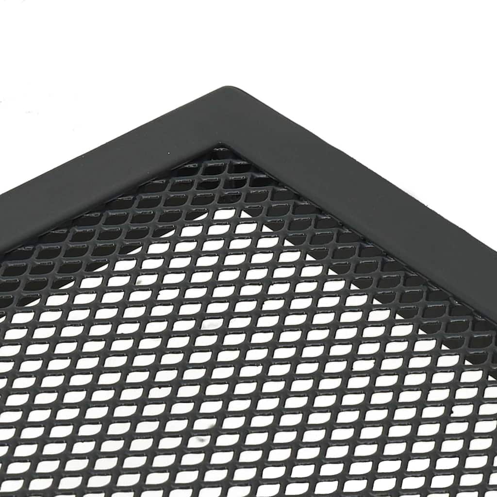 vidaXL Folding Garden Table 50x50x72 cm Mesh Steel Anthracite